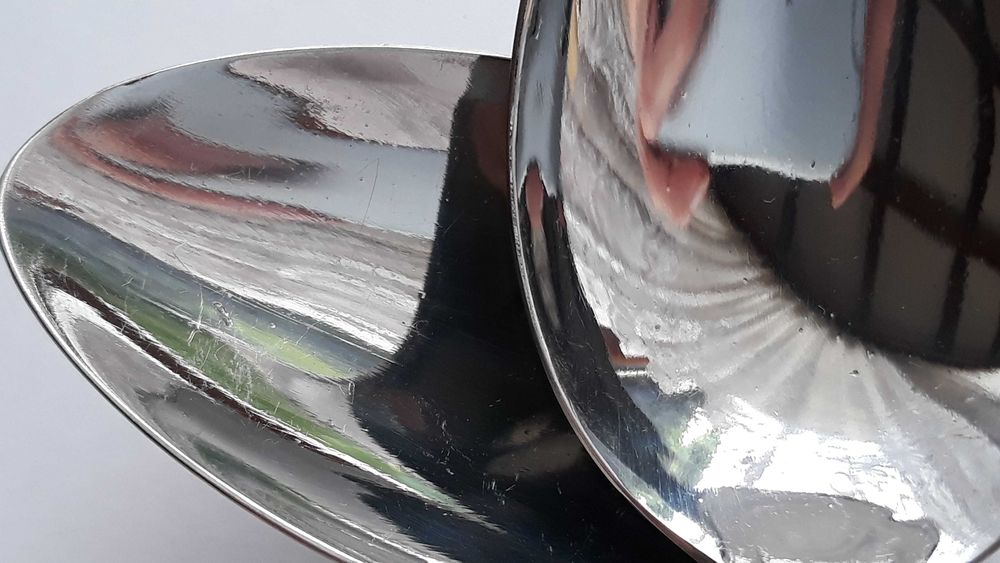 Łyżki obiadowe, BAKELIT, Gerlach, sztućce PRL