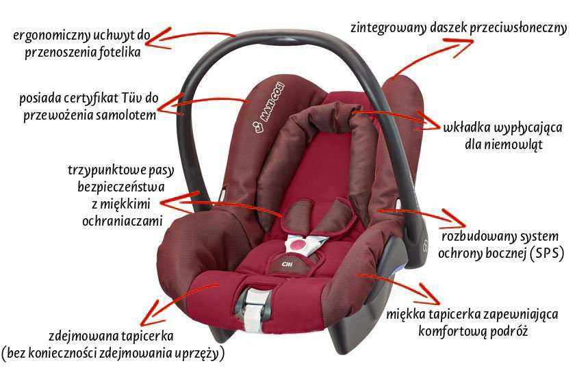 Fotelik samochodowy Maxi-Cosi Citi Carmine 0-13Kg