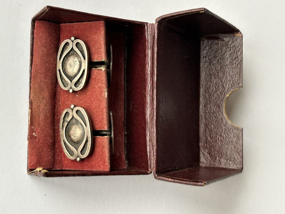 Spinki ORNO z pudełkiem srebro 8,5g