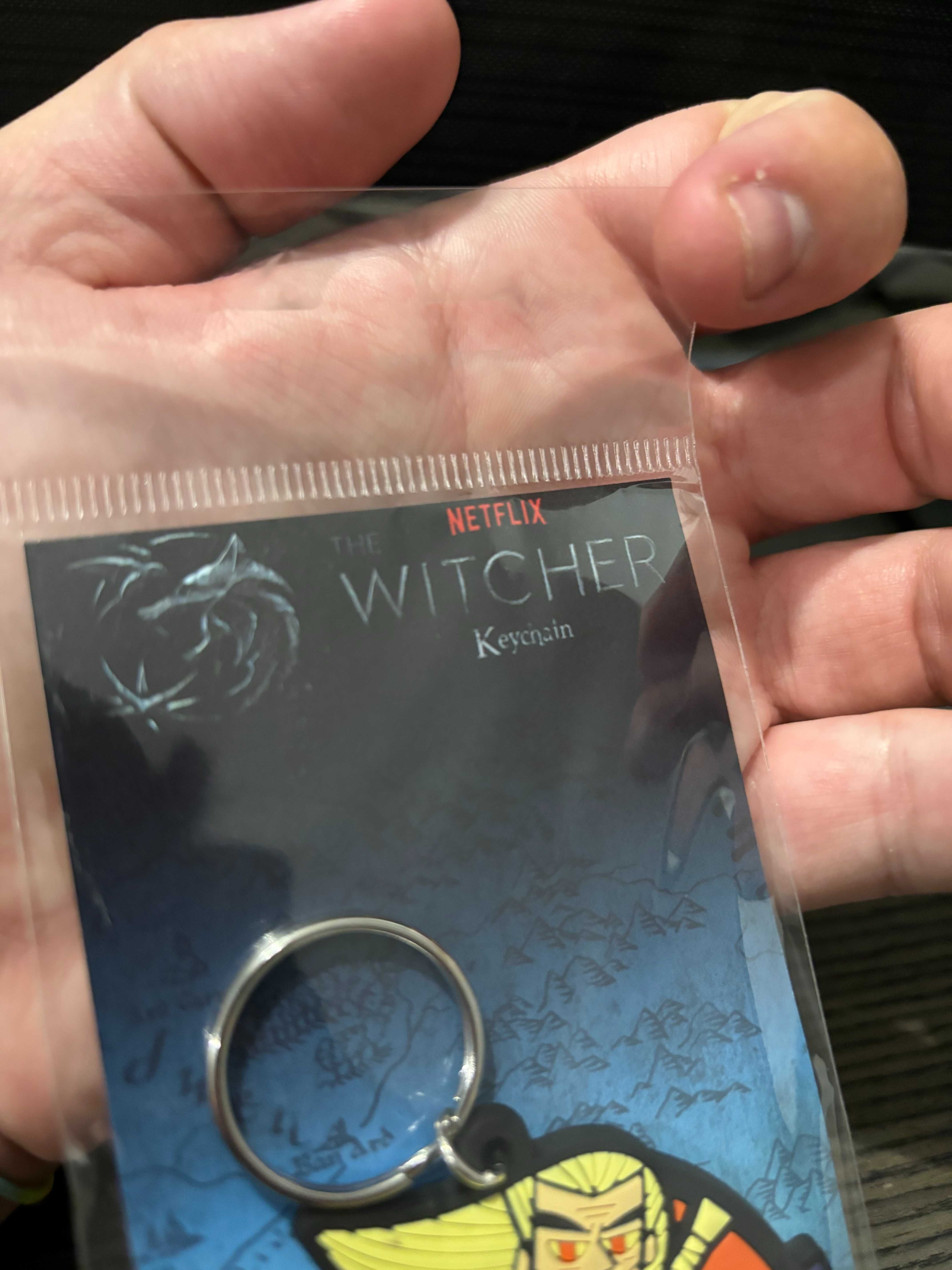 Porta-chaves THE WITCHER Geralt - Novo, Selado