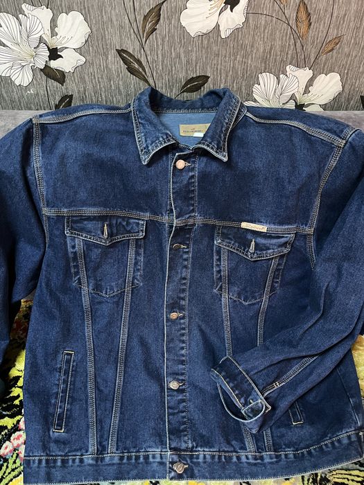 Джинсова куртка батал