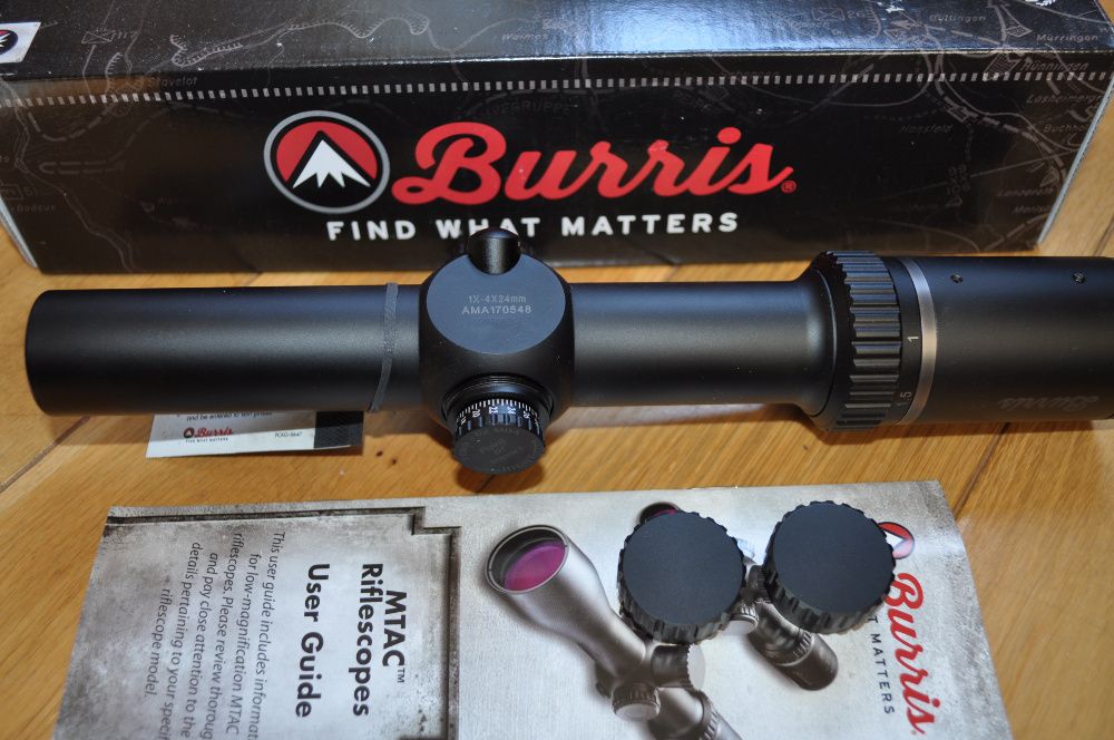 Luneta celownik Burris MTAC 1-4x24 Ballistic AR