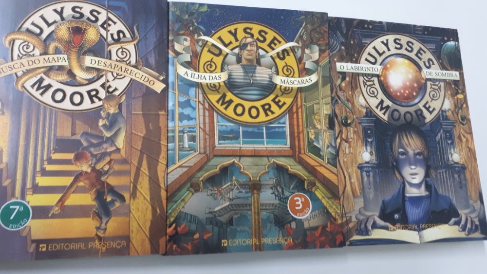 Ulysses Moore 3 volumes