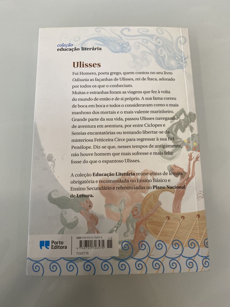 Livro escolar Ulisses-Maria Alberta Menéres