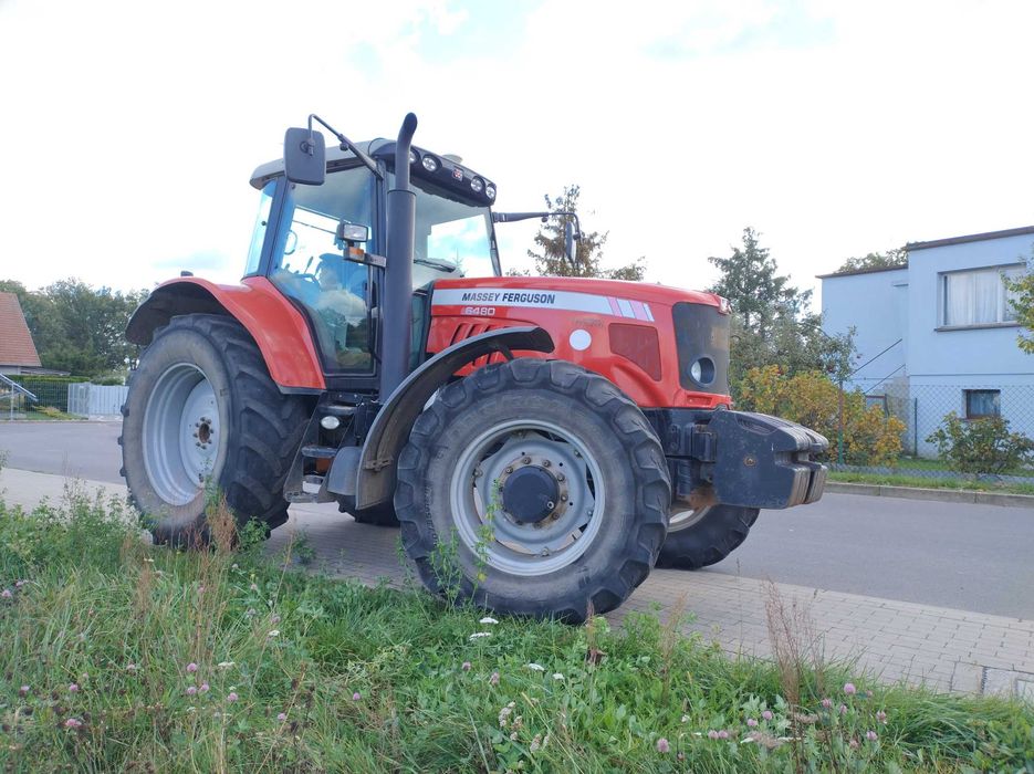 Massey Ferguson 6480 nawigacja 2008 r New Holland Case John Deutz 6490