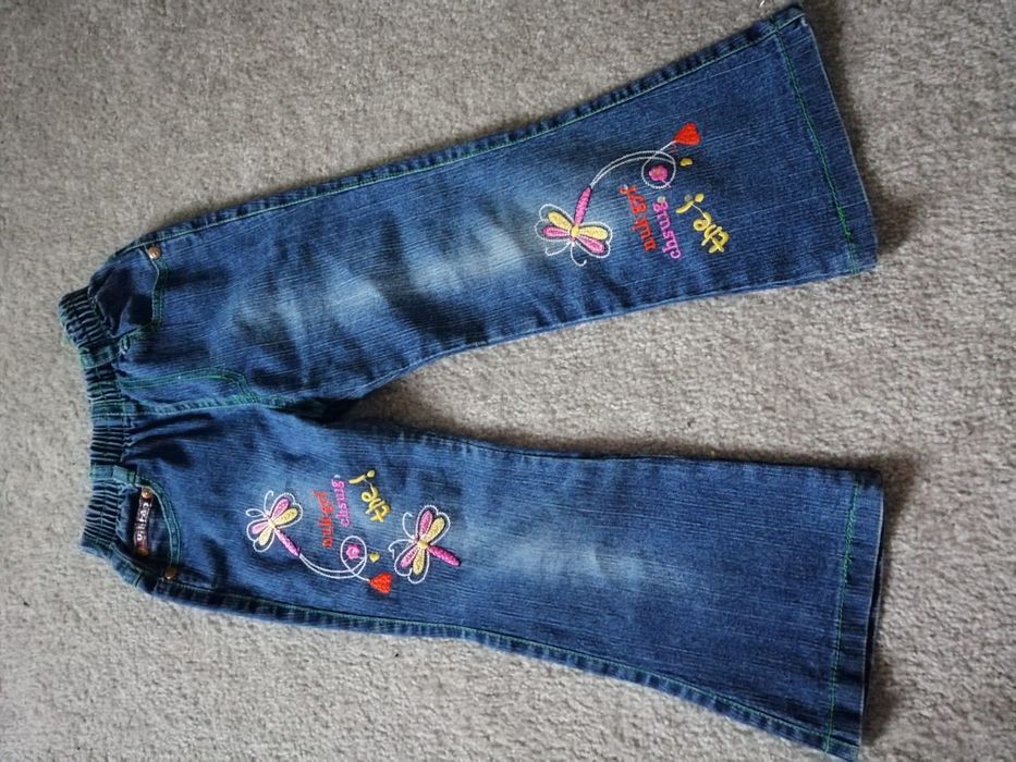 Dziewczęce jeansy