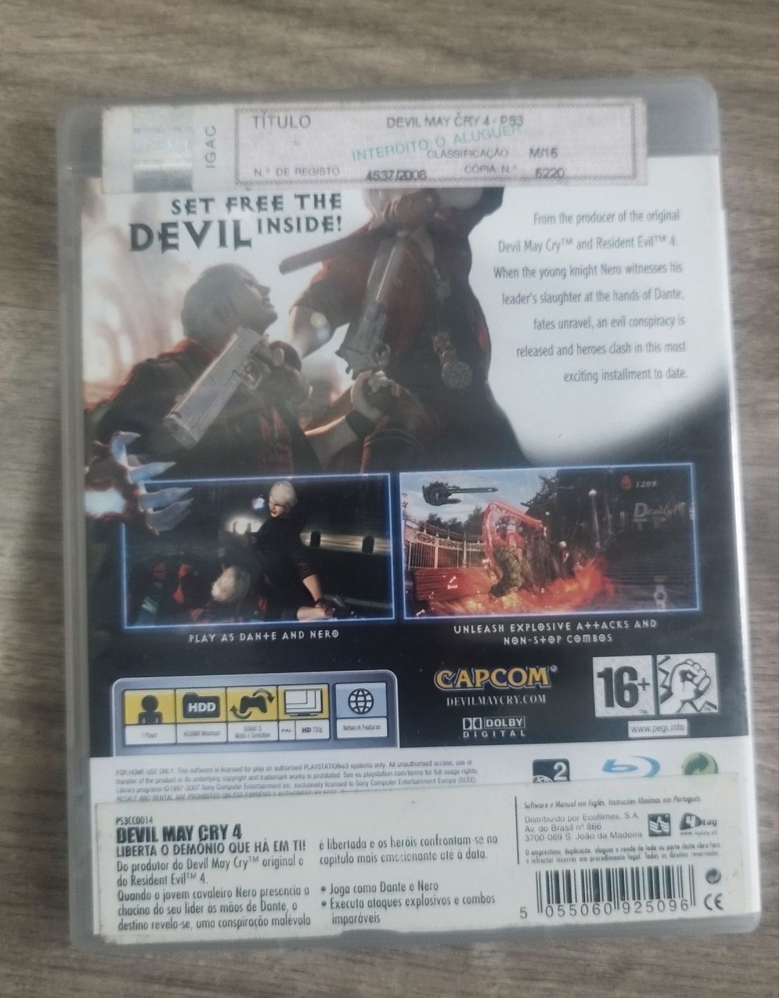 Jogo PS3 - Devil May Cry