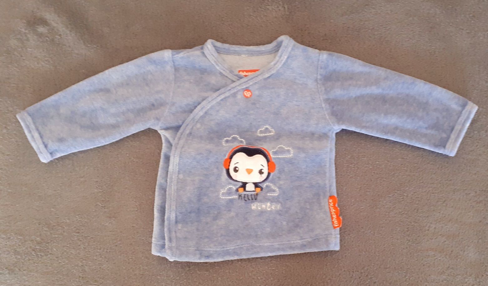 Bluza z kapturem uszkami 62 H&M Coccodrillo Fisher Price Cool Club