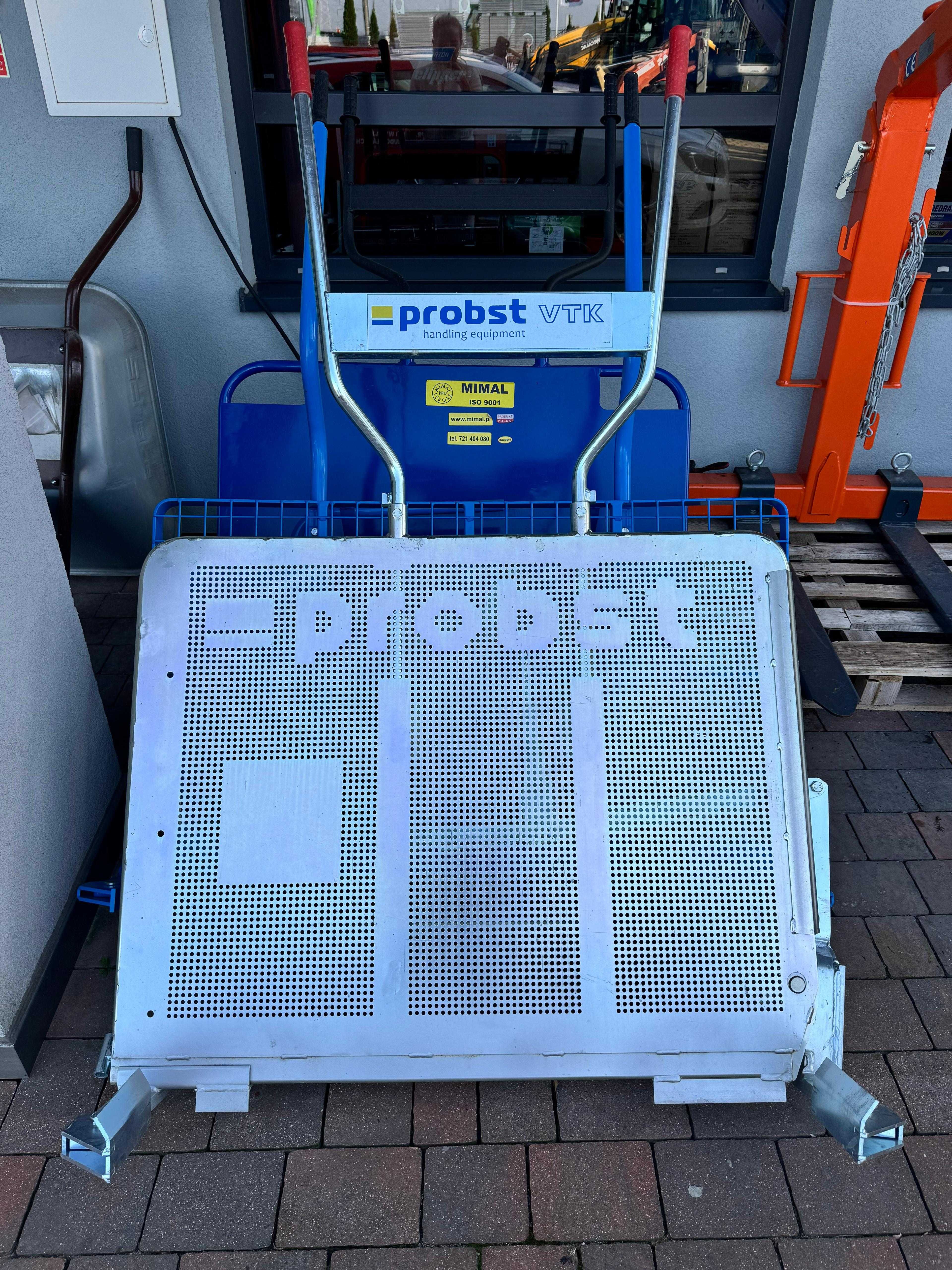 Wózek brukarski transportowy kostki brukowej PROBST VTK-V mimal jazon