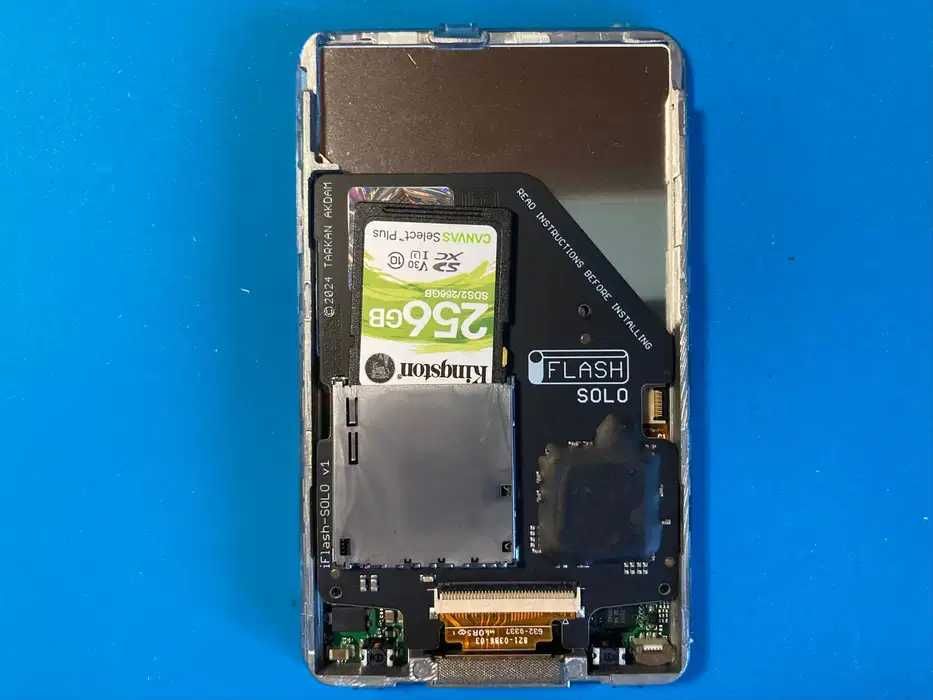 Адаптер SD iFlash Solo 2025 для iPod Classic Video 5/5.5/6/7/7.5 НОВИЙ