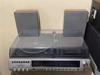 Качественный проигрыватель винила+усилитель GRUNDIG RPC-100 + акустика
