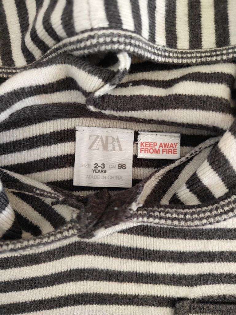 Sweterek z kapturem Zara 98 super stan