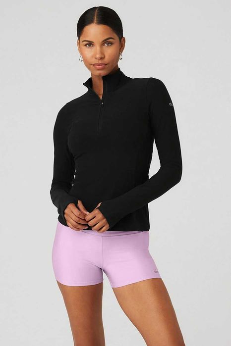 alo yoga лонгслів жіночий Zip Rapid Pullover