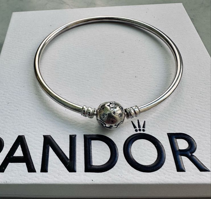 Bransoletka bangle Pandora rozm. 19