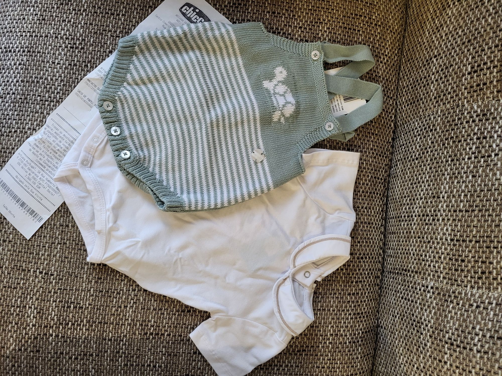 Conjunto roupa chicco novo