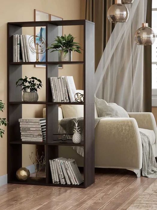 Стелаж книжковий полиця для іграшок полка из ДСП для офиса