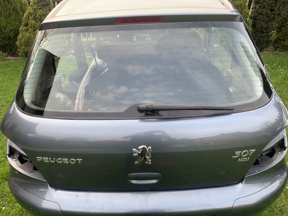 Klapa tylna peugeot 307