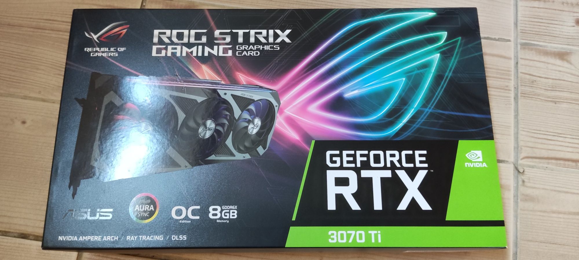 Відеокарта ASUS ROG-STRIX-RTX3070TI-O8G-Gaming