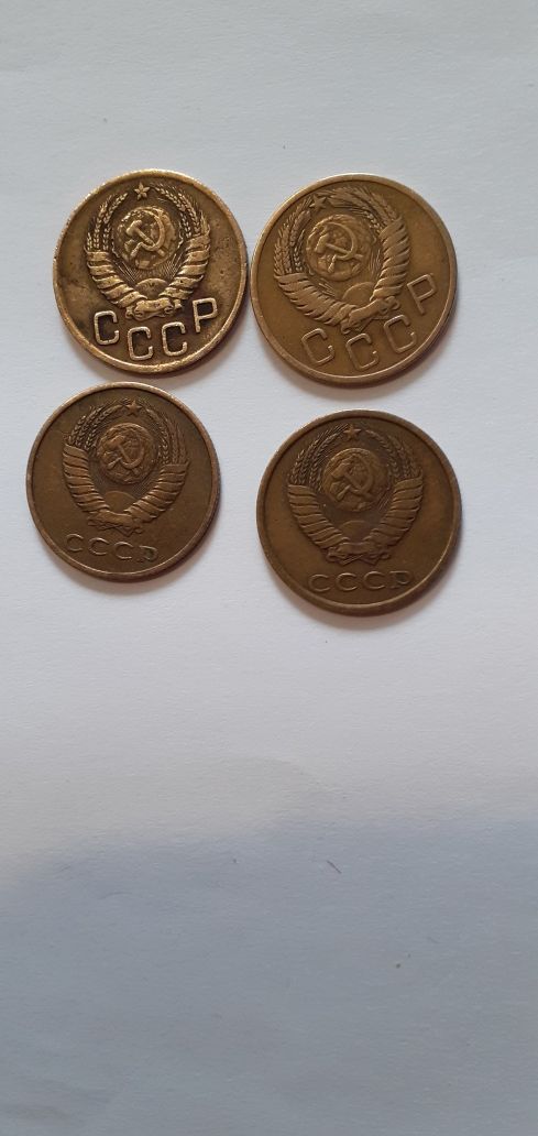 3(три) копійки1956,1937,1983,1986 рокиів¹