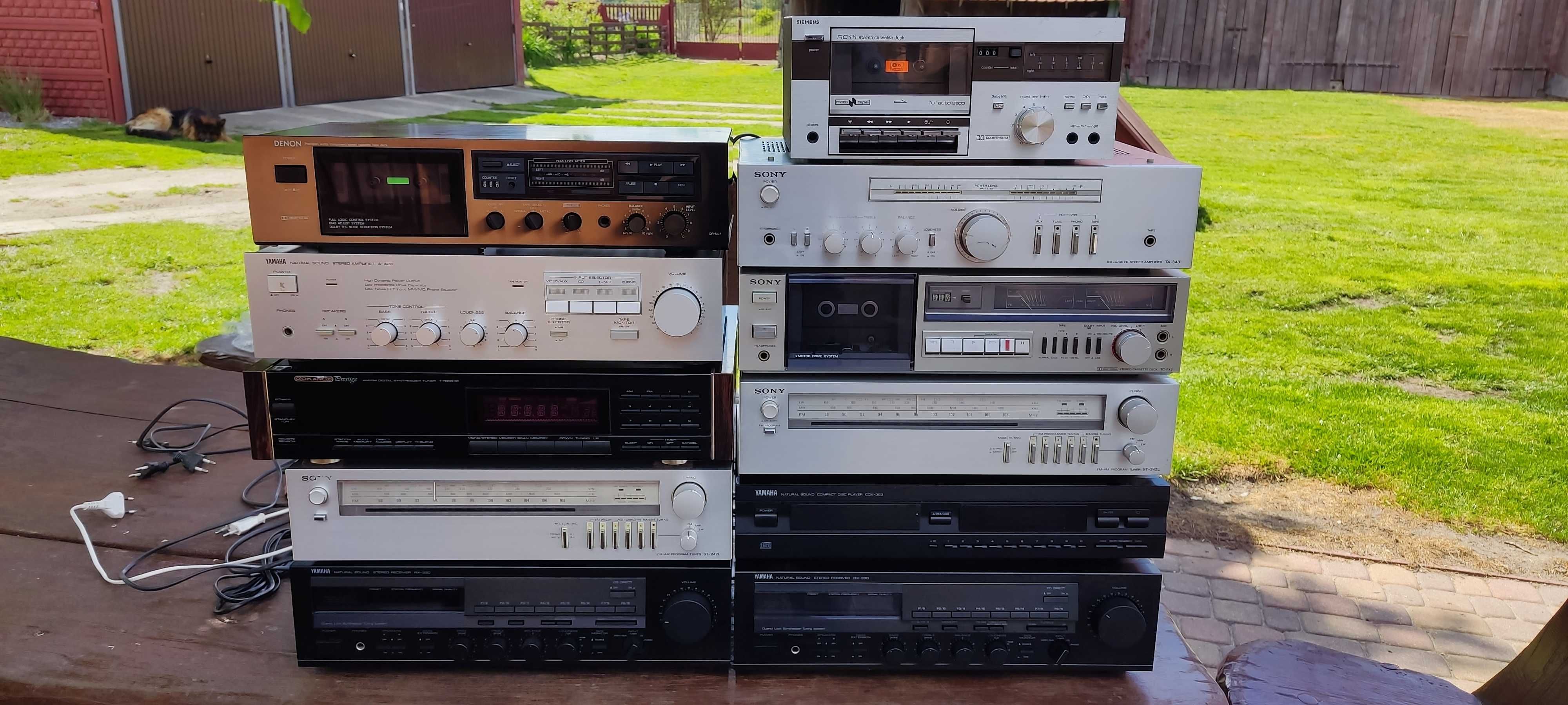 Kolekcjoner sprzętu Audio sprzeda okazyjnie 36 sztuk (czytaj opis)