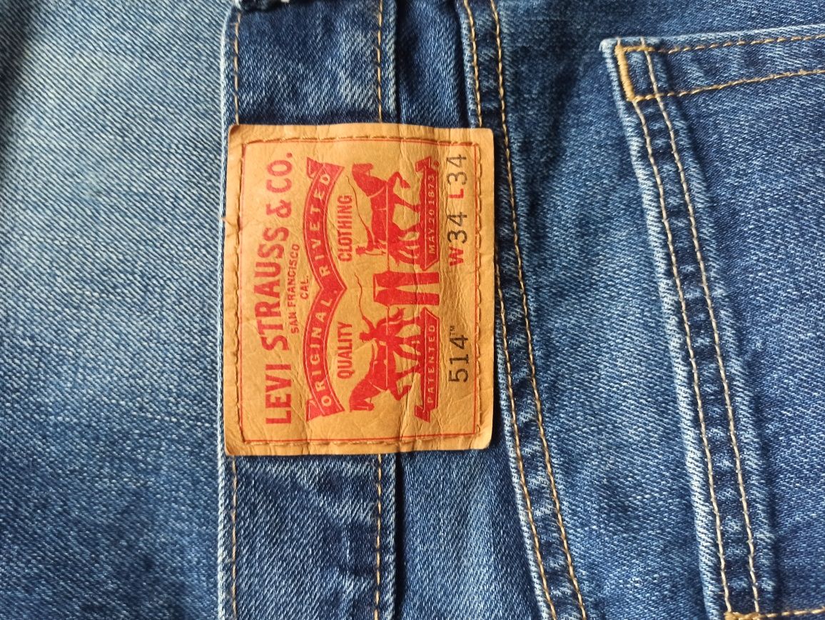 Levis 514 34/34 джинси