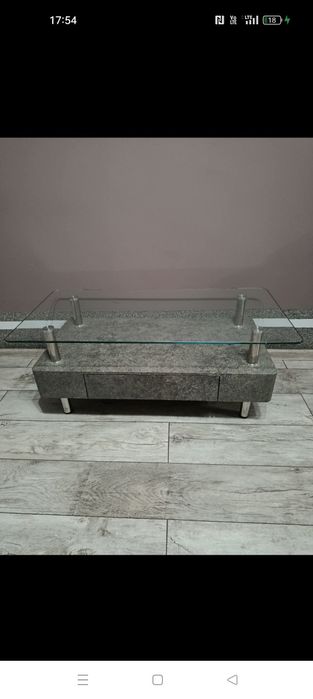 Stolik kawowy szklany