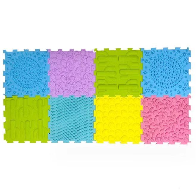 Ортопедичний масажний килимок пазл з 4-8 шт StopaFit