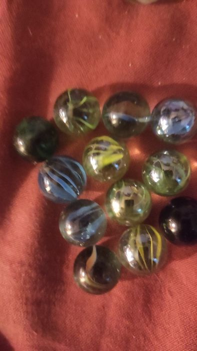 Berlindes de vidro antigos