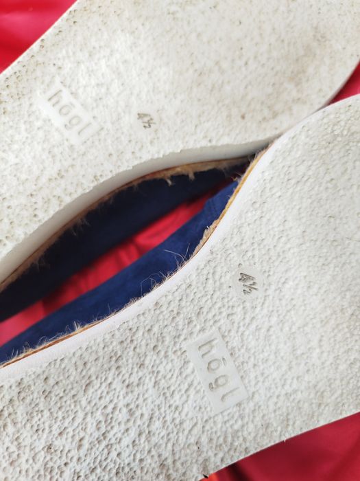 Туфли замшевые , р, 37,5, hogl