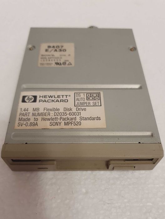 Drive/Leitor de disquetes interno, marca HP/Sony MPF520E, 3.5", 1.44Mb64550930009986122