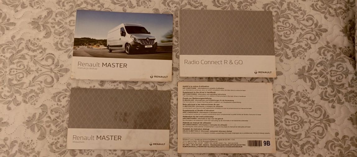 Instrukcja obsługi Renault Master