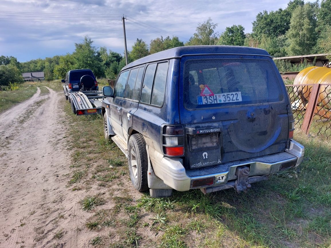 Запчасти, запчастини, шрот Pajero 2, паджеро, пажеро, мотор 2.8 4м40T