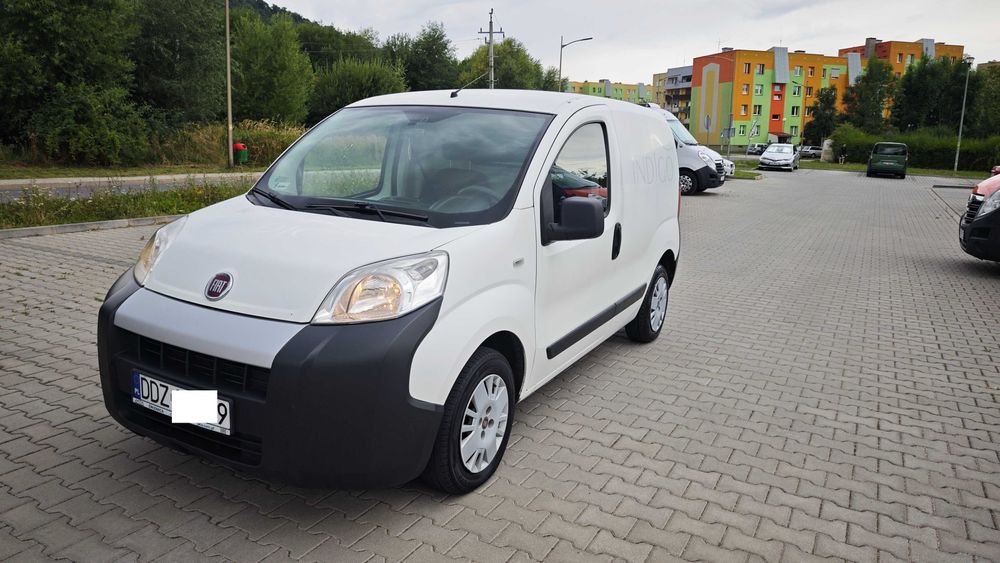 FIAT FIORINO 1.4 2016 BEN+LPG/KLIMA/BOCZNE Drzwi/Biały/Fv 23%/Krajowy