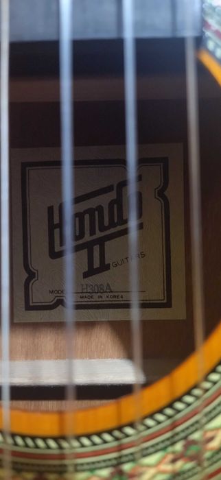 Классическая акустическая гитара Hondo 2 H308A South Korea