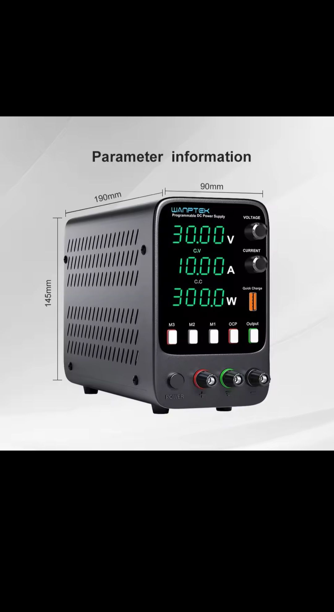 Лабораторний блок живлення Wanptek APS3010H