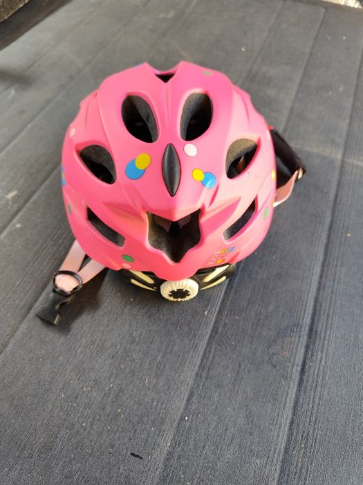 Kask rowerowy dla dziewczynki