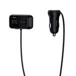 Transmiter FM bezprzewodowy Bluetooth z ładowarką Baseus S-16 (Oversea