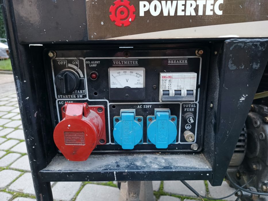 Agregat PowerTec 5kw diesel