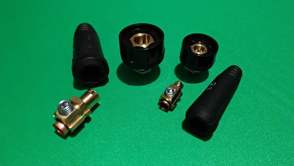 Разъем сварочный 10-25мм², 35-50мм² (мама-папа)