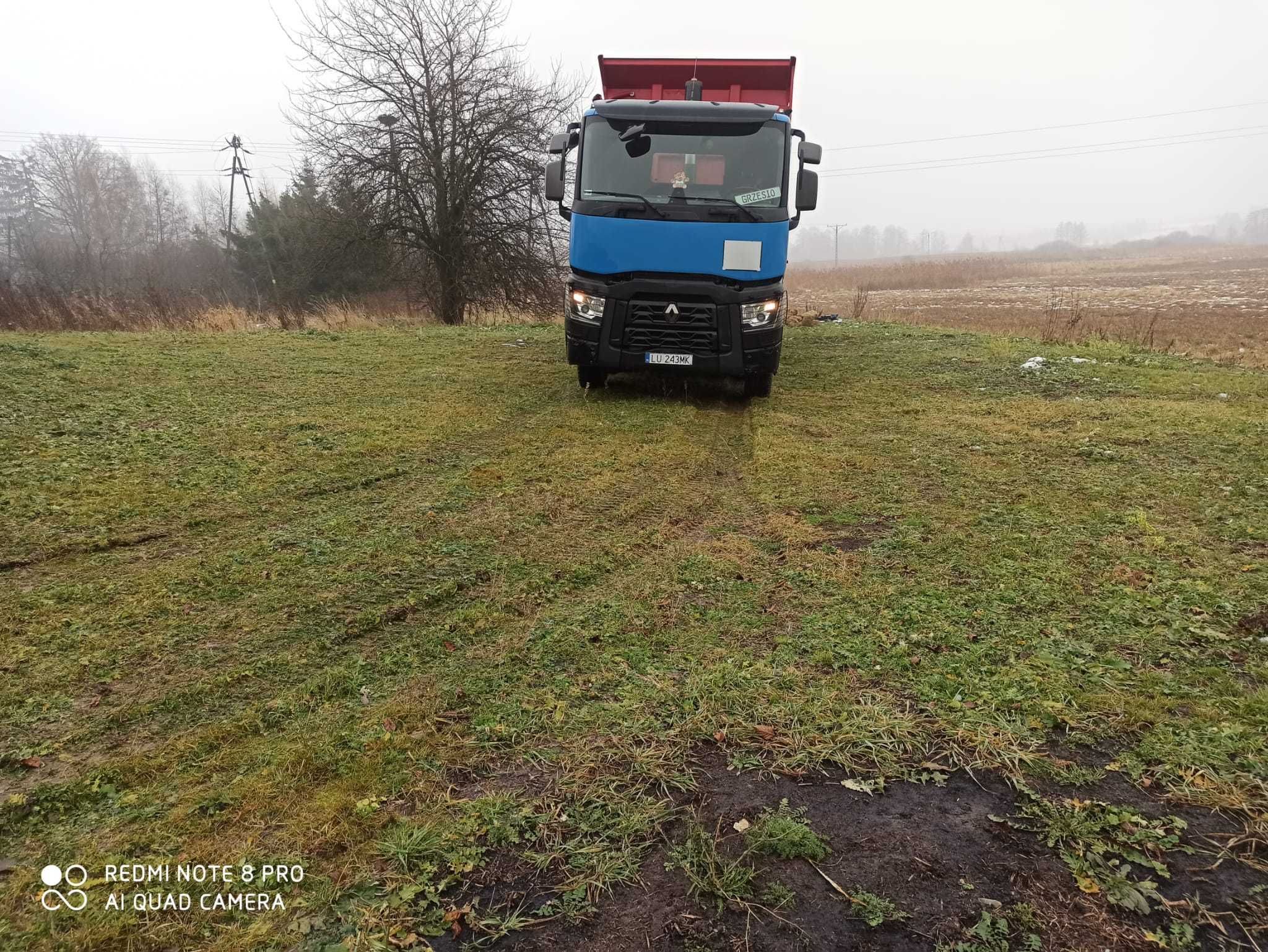 ziemia z wykopu na wyrównanie terenu, oddam ziemię Lublin,