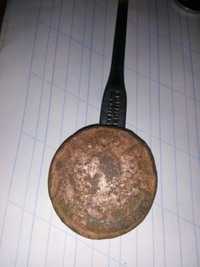 монета 1762 г. Елизавета II медь, удовлетворительное состояние