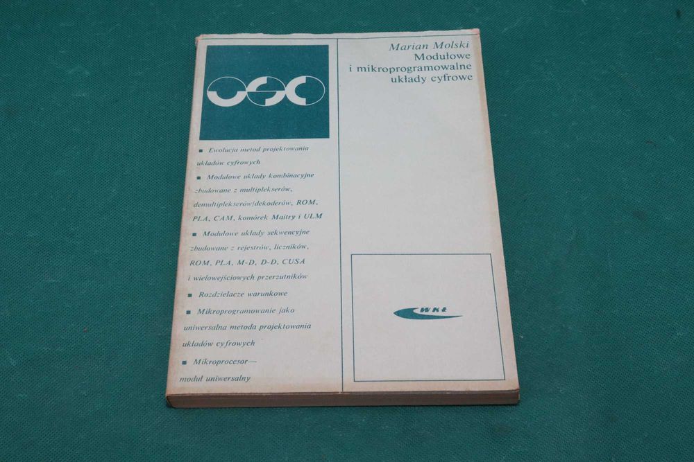 Książka Modułowe i mikroprogramowalne układy cyfrowe M.Molski