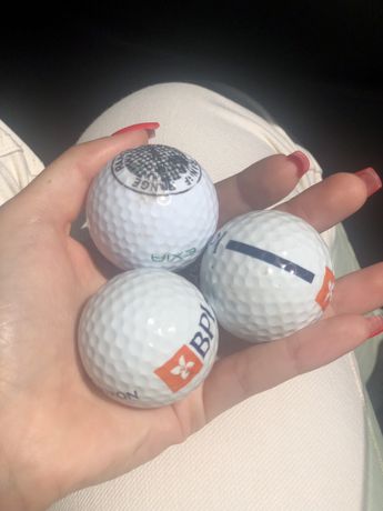 Bolas de golfe semi usadas