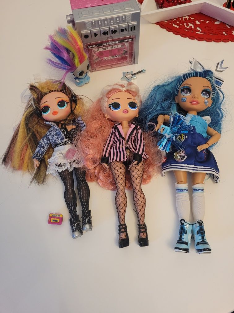 Lalki lol surprise  i rainbow high