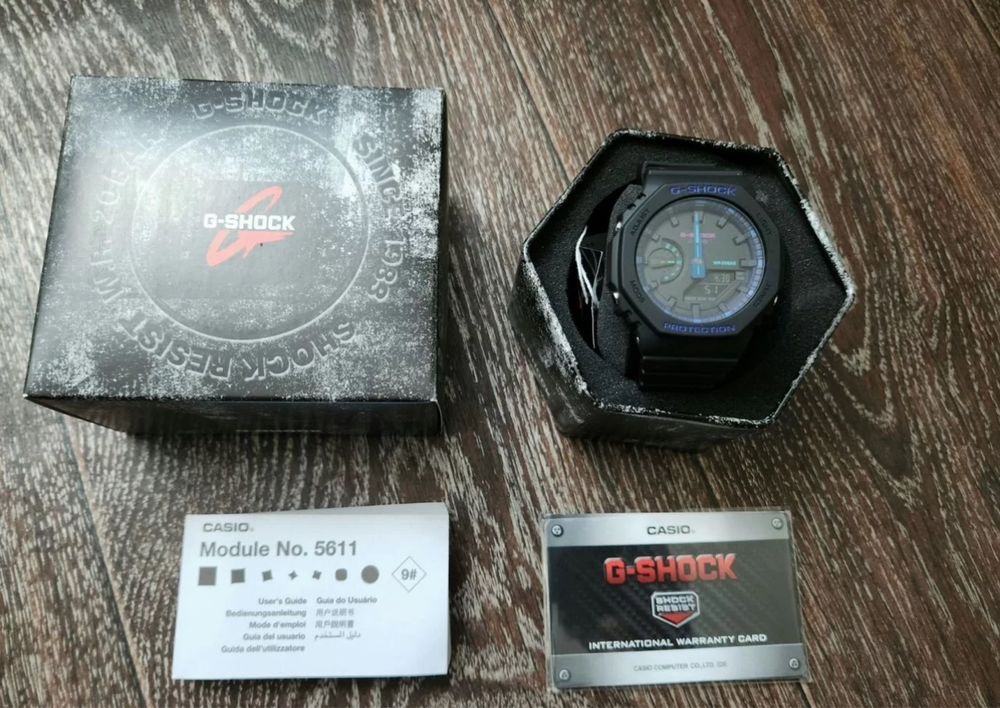 Casio G-Shock GA-2100VB-1A новые оригинал