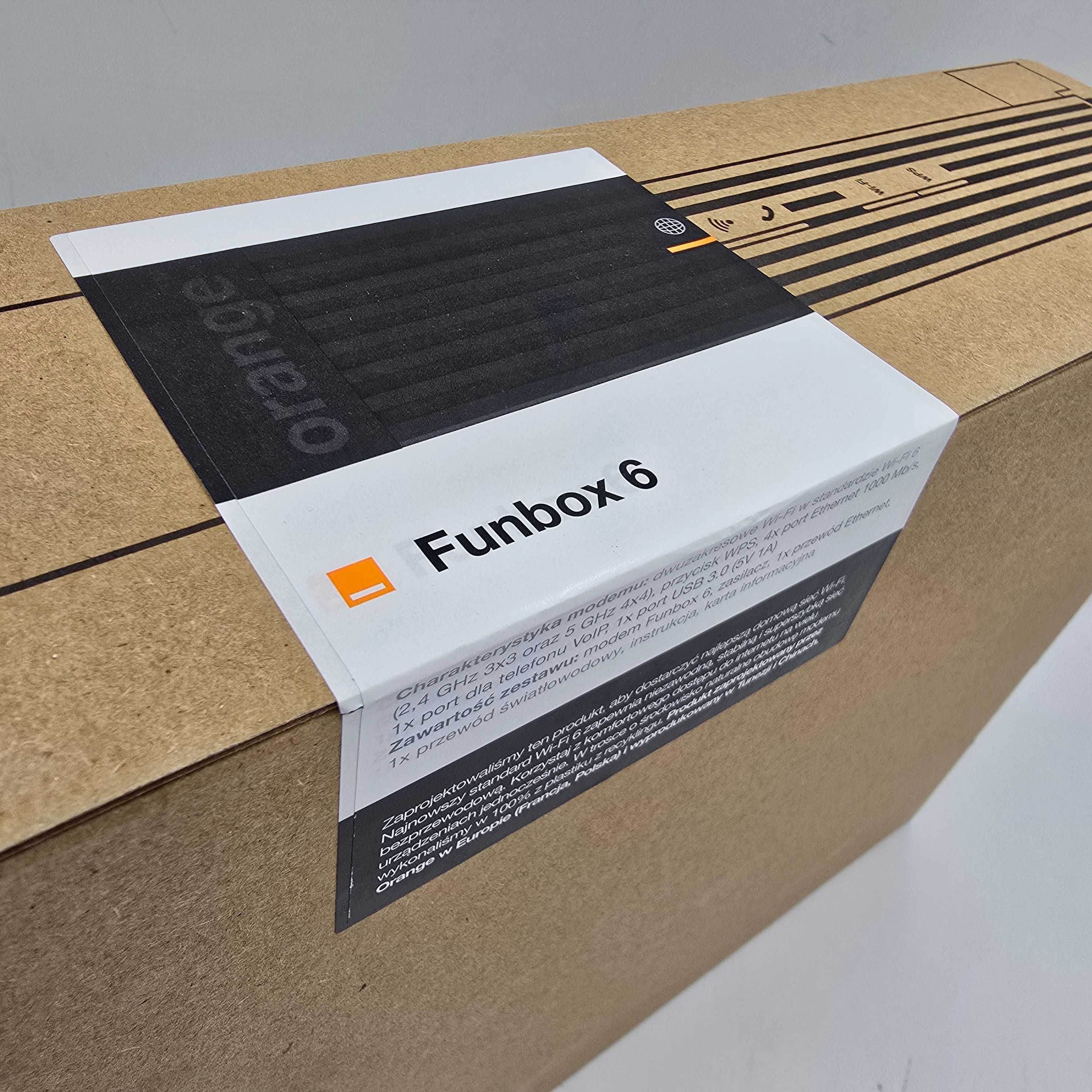 Modem Funbox 6 Dwuzakresowy 2.4/5GHz NOWY Okazja!