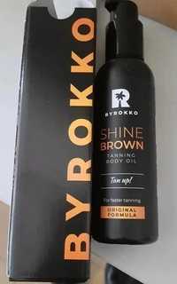 Nowy olejek do opalania shine Brown Byrokko 75 ml