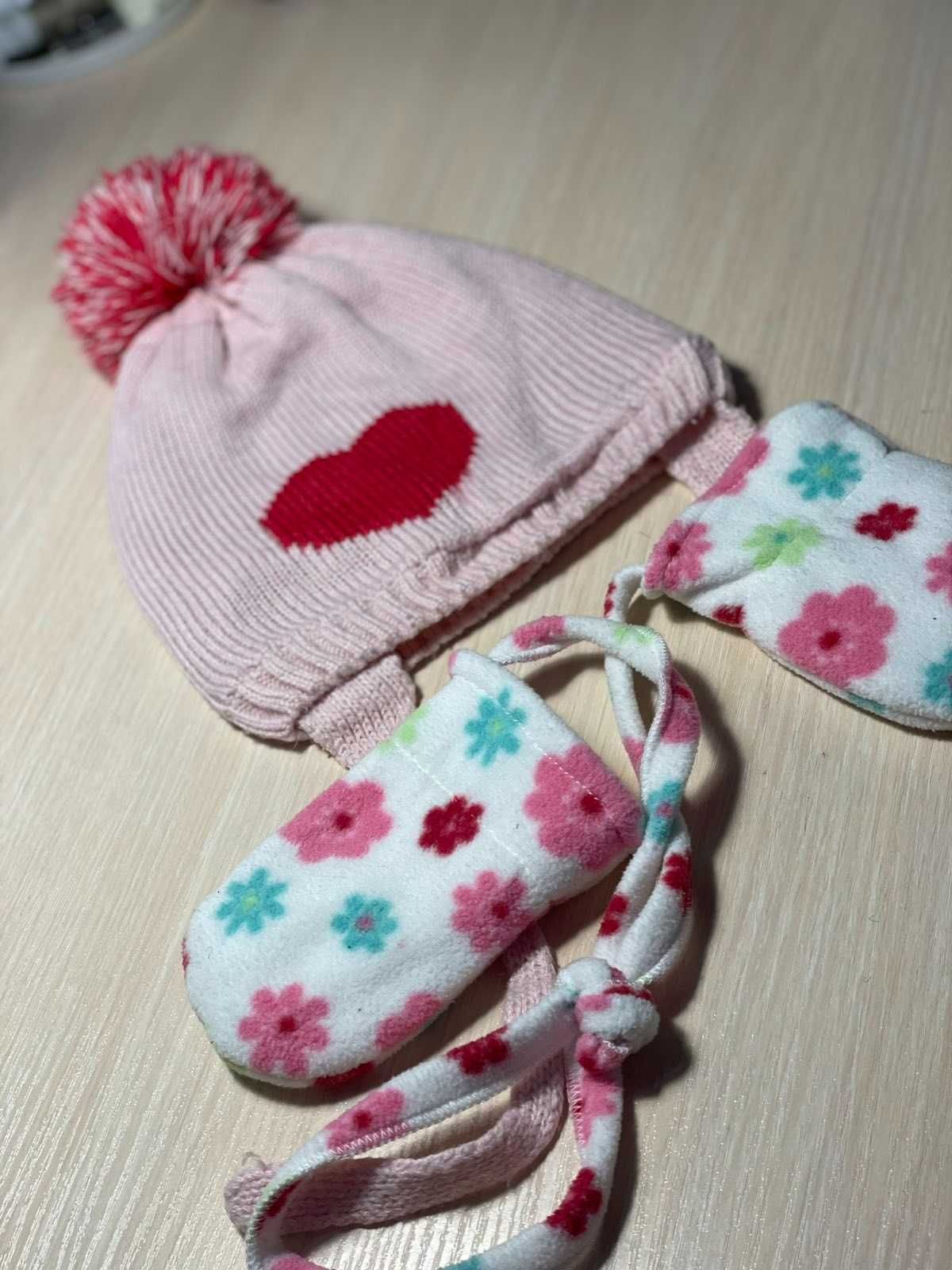 Наборы для девочки/мальчика: шапка снуд шарф перчати варежки