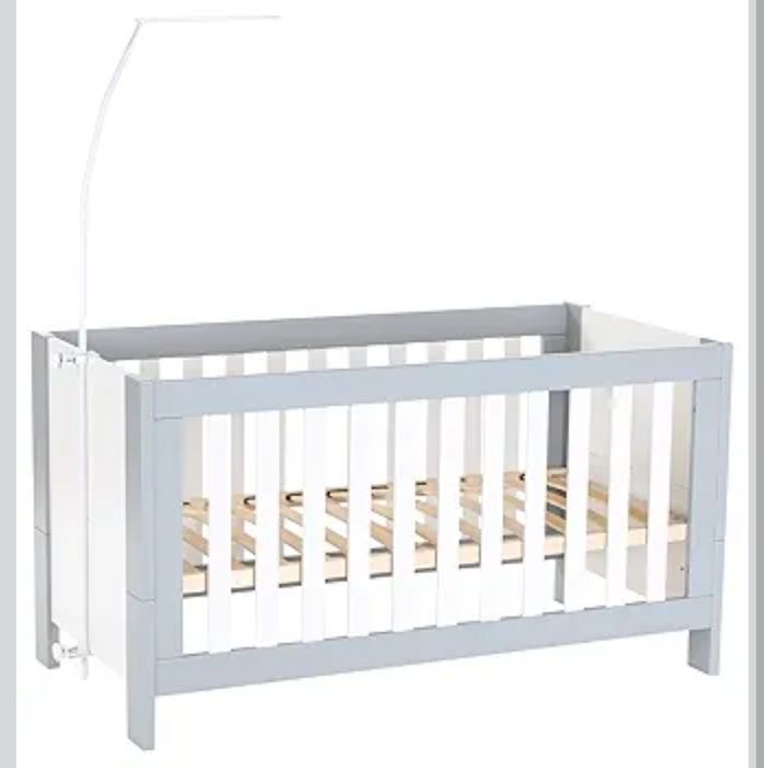 babybay drążek do baldachimu do łóżeczek dziecięcych, biały