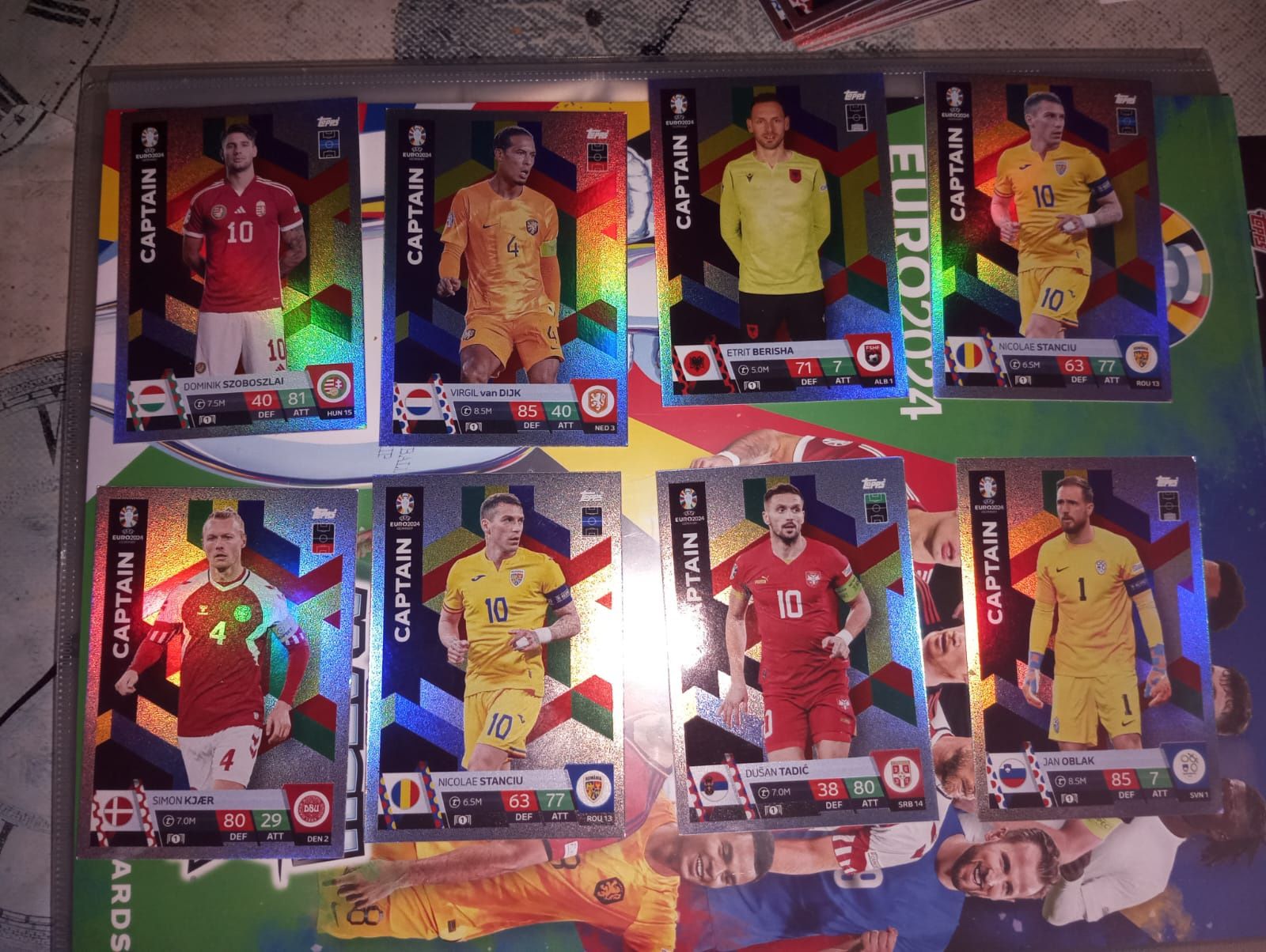 Cromos euro2024 match attax